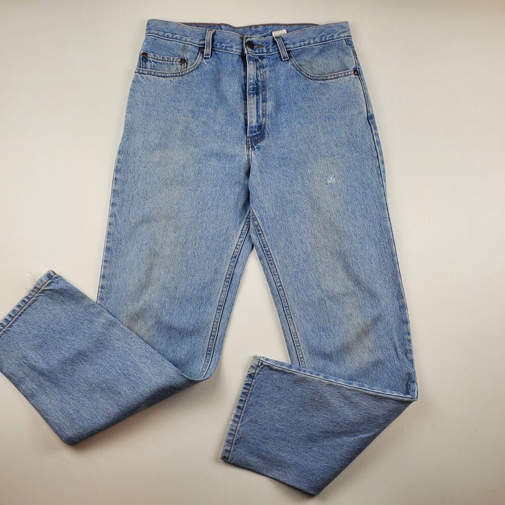 Levi's 540 Relaxed Fit Brown Tab Vintage 100% Cotton Denim Jean Pant Men's 34x32